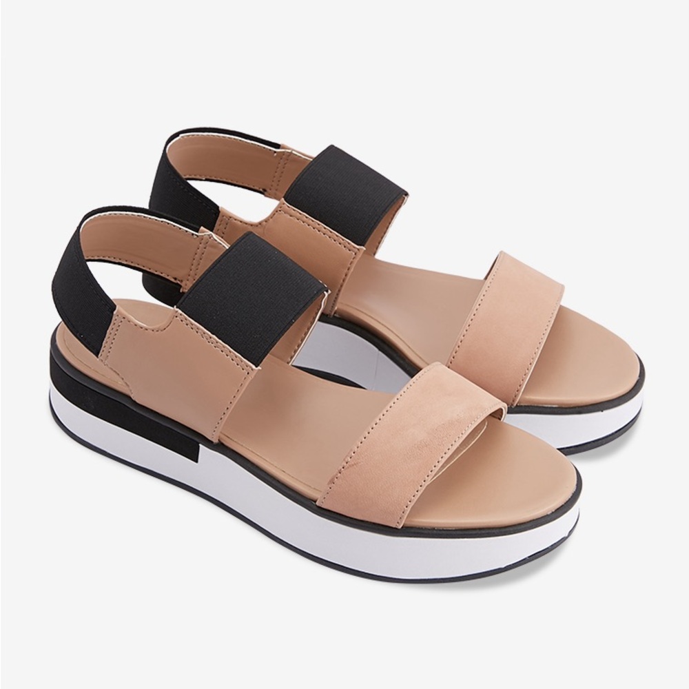 Naturalizer Carys Leather Sandals - Brown